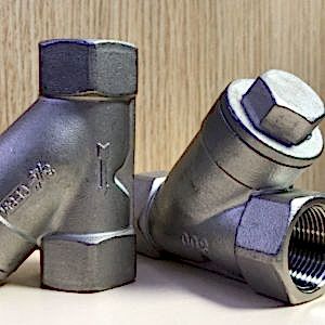 1/2" Paslanmaz "Y" Tipi Yaylı Çekvalf AISI 316